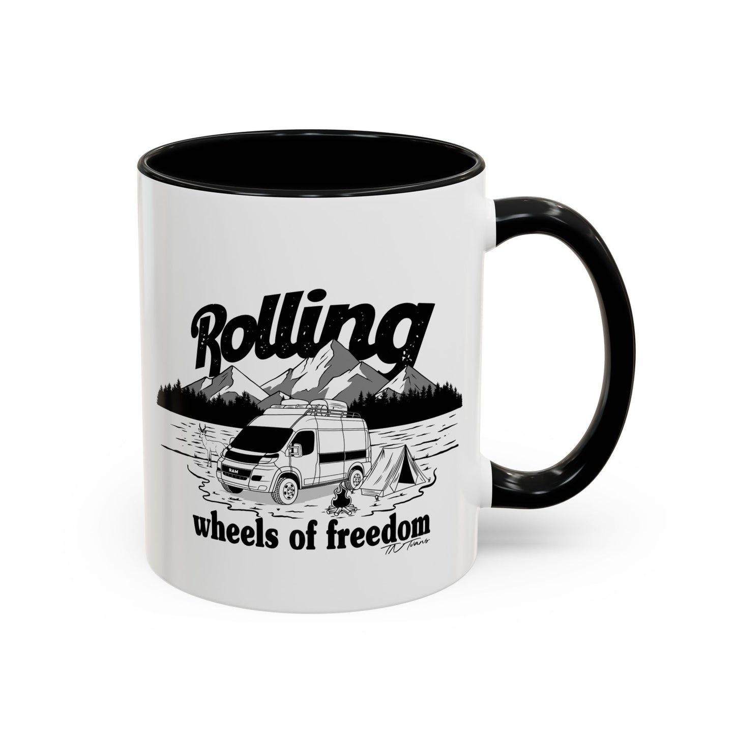 Ram ProMaster Wheels of Freedom Coffee Mug (11, 15oz)