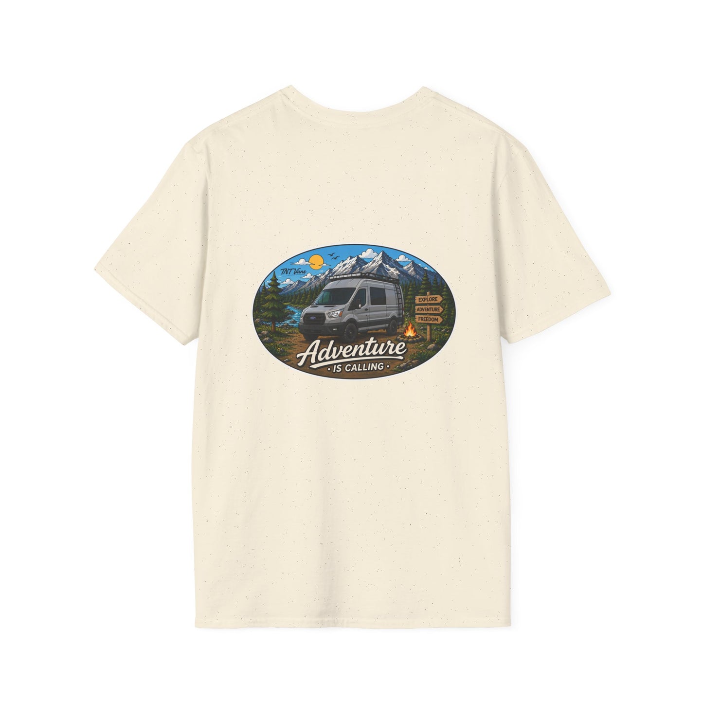 Ford Transit Merchandise Adventure is Calling Unisex Softstyle T-Shirt