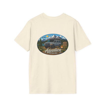 Ford Econoline Merchandise Adventure is Calling Unisex Softstyle T-Shirt