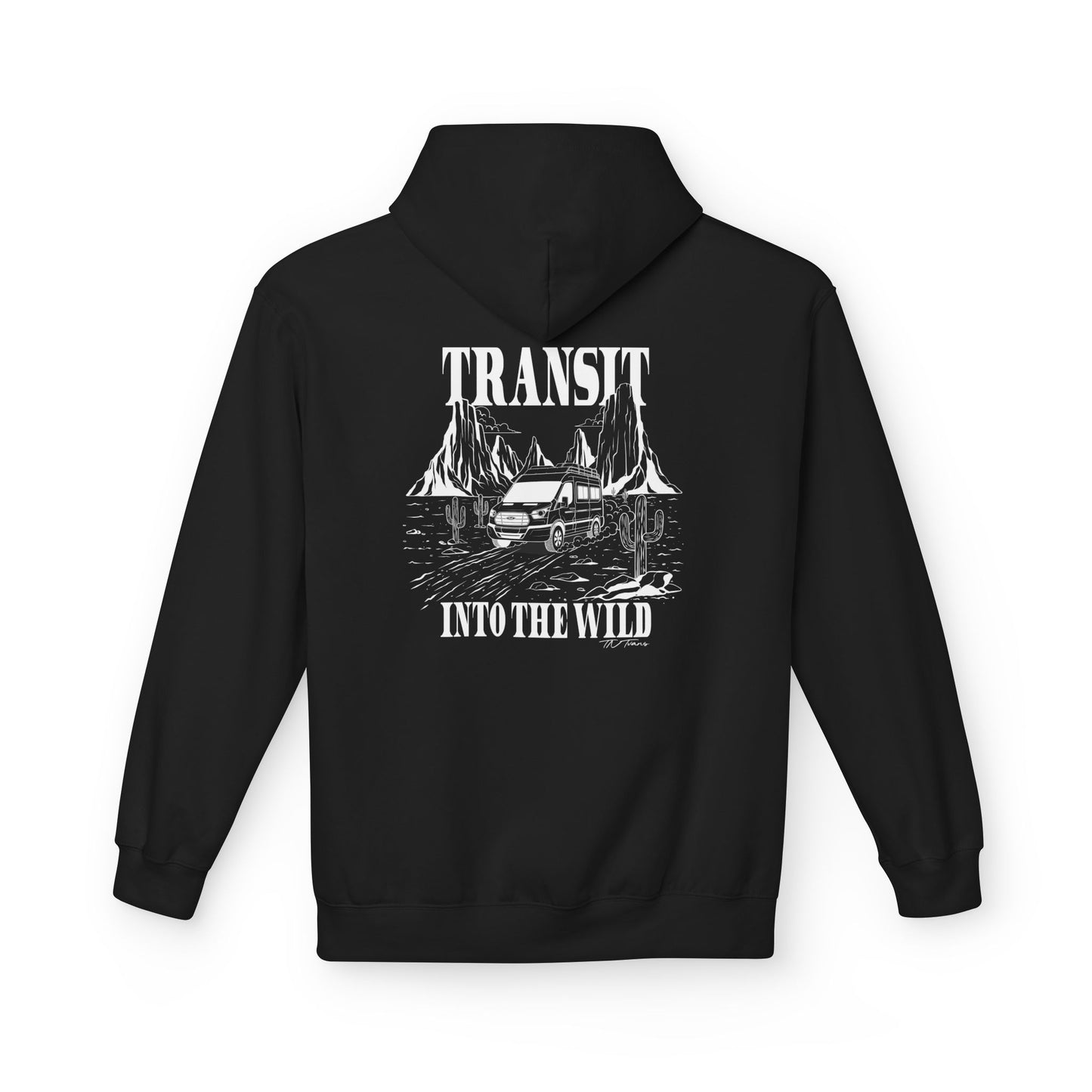 Ford Transit Merchandise Unisex Midweight Softstyle Fleece Hoodie