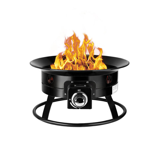 Camplux Propane Fire Pit Camping Fire Bowl for Cozy Outdoor Gatherings