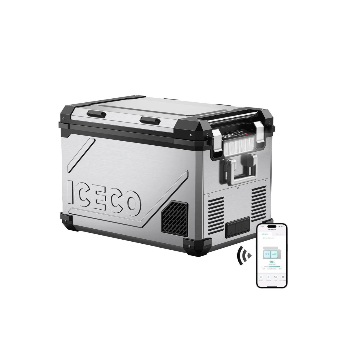 APL55 Dual Zone 12 Volt Freezer | ICECO | 55L