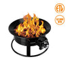 Camplux Propane Fire Pit Camping Fire Bowl for Cozy Outdoor Gatherings