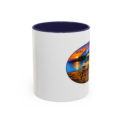 Sprinter T1N Freedom on Four Wheels Accent Coffee Mug (11, 15oz)