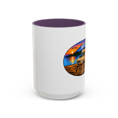 Sprinter T1N Freedom on Four Wheels Accent Coffee Mug (11, 15oz)