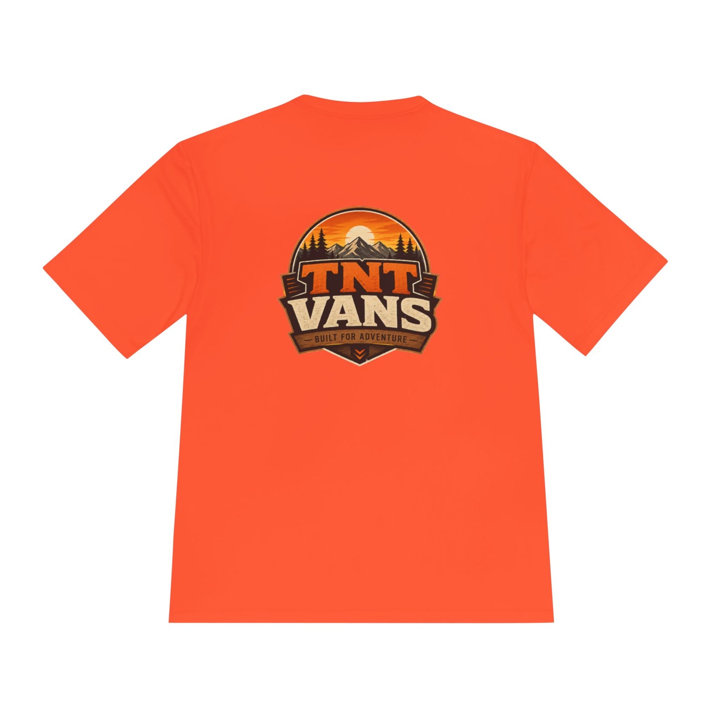 TNTvans Merchandise Built for Adventure Unisex Moisture Wicking Tee