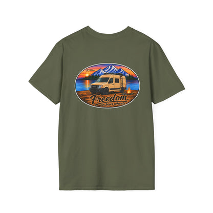 Nissan NV Freedom on Four Wheels Unisex Softstyle T-Shirt