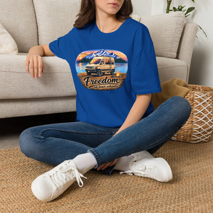 Mercedes Sprinter Van T-Shirt Freedom on Four Wheels