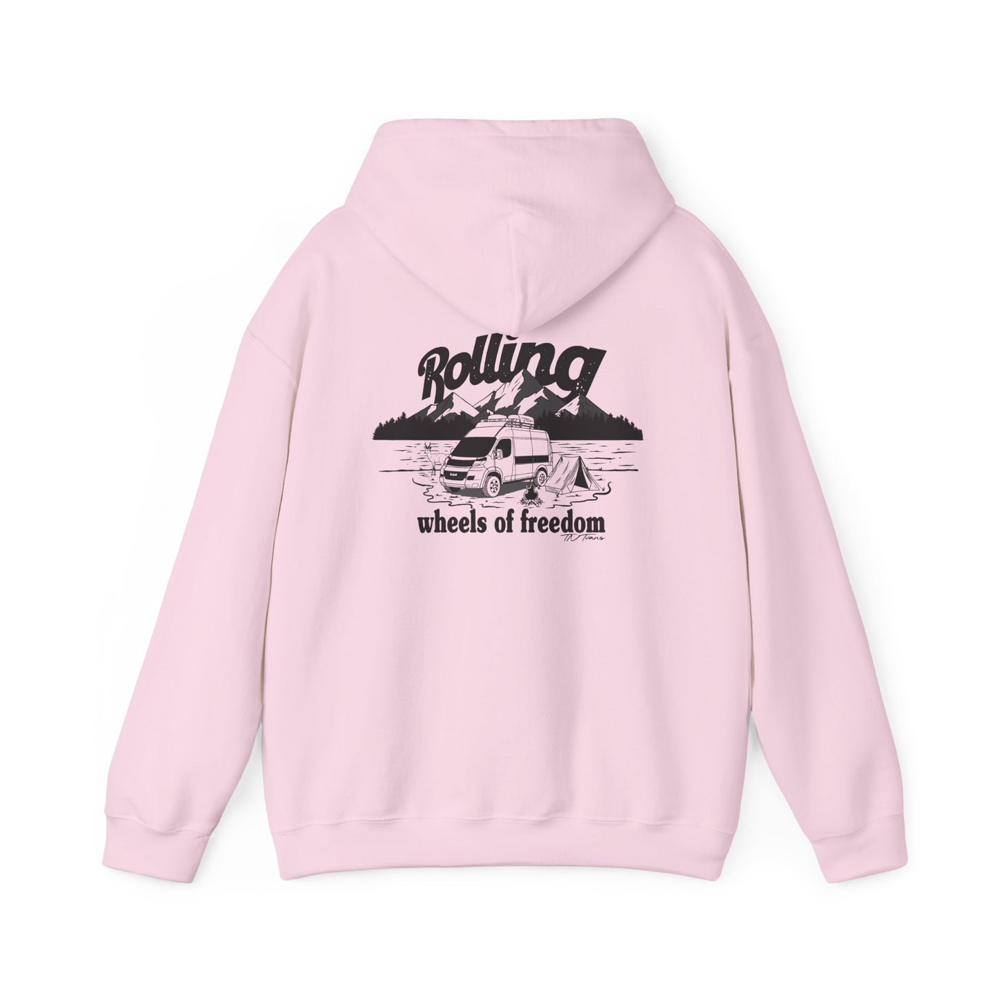 Ram ProMaster Wheels of Freedom Unisex Heavy Blend™ Hooded Sweatshirt