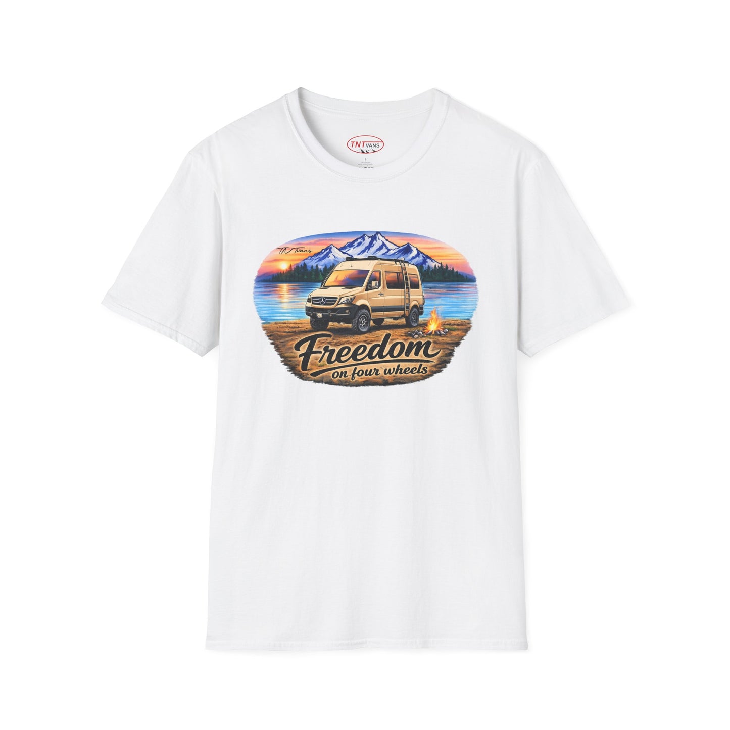 Mercedes Sprinter Van T-Shirt Freedom on Four Wheels