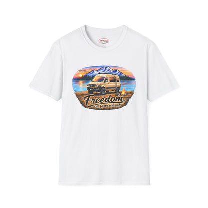 Mercedes Sprinter Van T-Shirt Freedom on Four Wheels