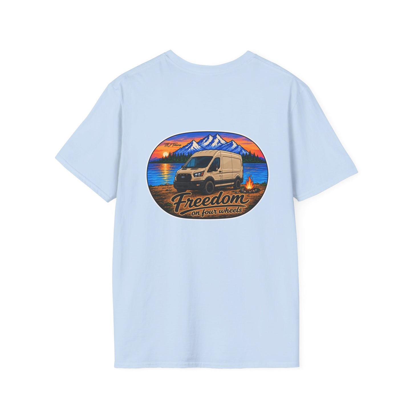 Ford Transit T-Shirt Freedom on Four Wheels