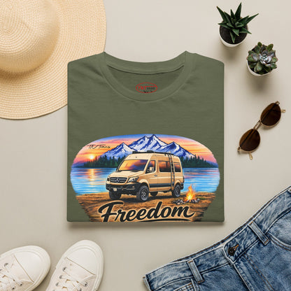 Mercedes Sprinter Van T-Shirt Freedom on Four Wheels