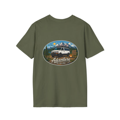 Chevy Express Merchandise Adventure is Calling Unisex Softstyle T-Shirt