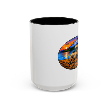 Sprinter T1N Freedom on Four Wheels Accent Coffee Mug (11, 15oz)