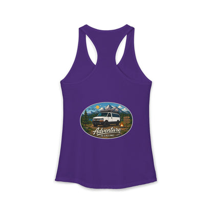 Chevy Express Merchandise Adventure is Calling Women's Ideal Racerback Tank