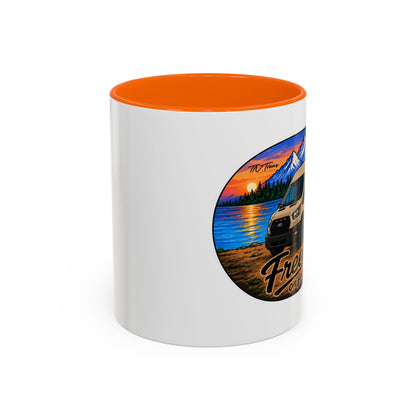 Ford Transit Freedom on Four Wheels Accent Coffee Mug (11, 15oz)
