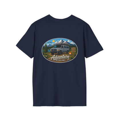 Ford Econoline Merchandise Adventure is Calling Unisex Softstyle T-Shirt