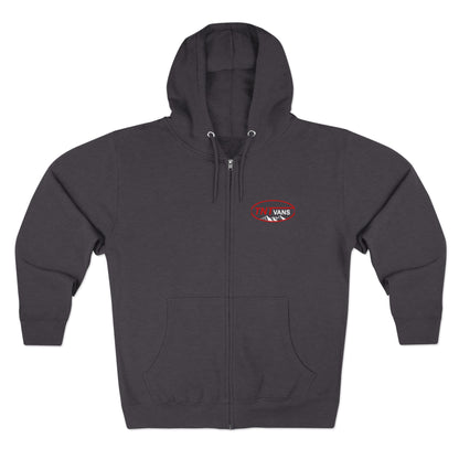 TNT Unisex Zip Hoodie - Casual Wear, Perfect for Sports Lovers, Ideal for Gifting, Everyday Comfort