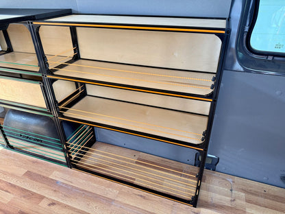 shelving inside a mercedes sprinter van