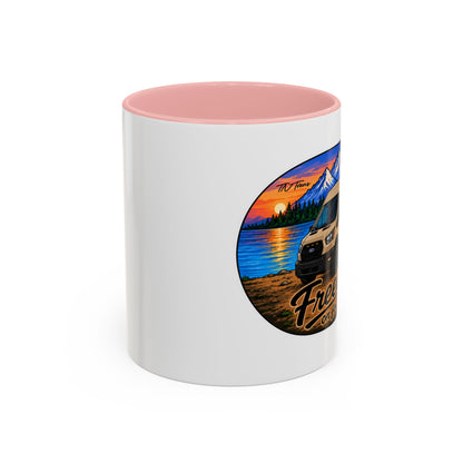 Ford Transit Freedom on Four Wheels Accent Coffee Mug (11, 15oz)