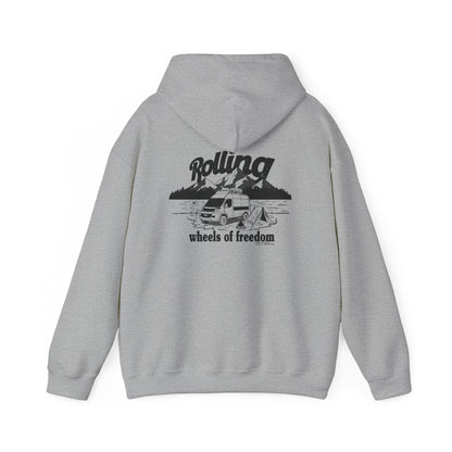 Ram ProMaster Wheels of Freedom Unisex Heavy Blend™ Hooded Sweatshirt