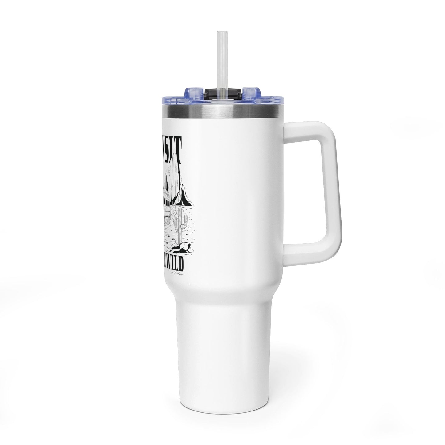 Ford Transit Merchandise Into The Wild Vacuum Thermal Tumbler, 40oz