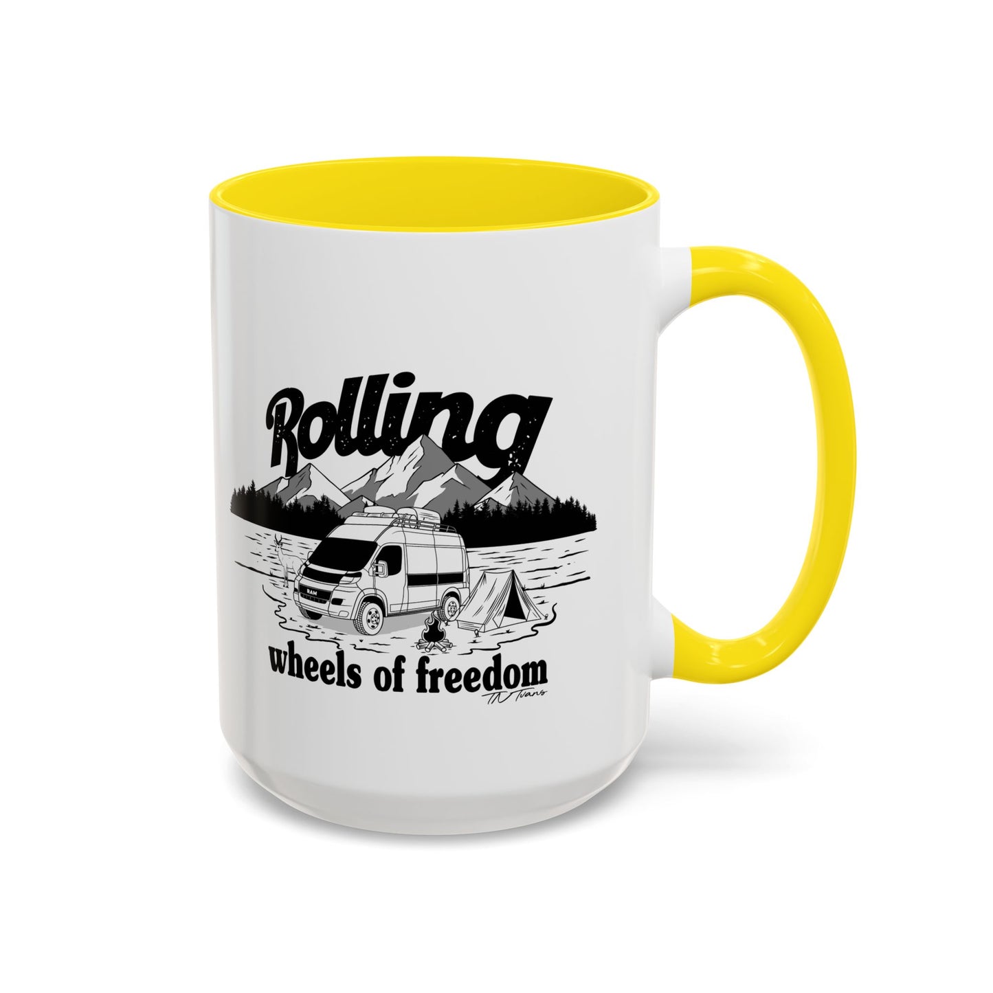 Ram ProMaster Wheels of Freedom Coffee Mug (11, 15oz)