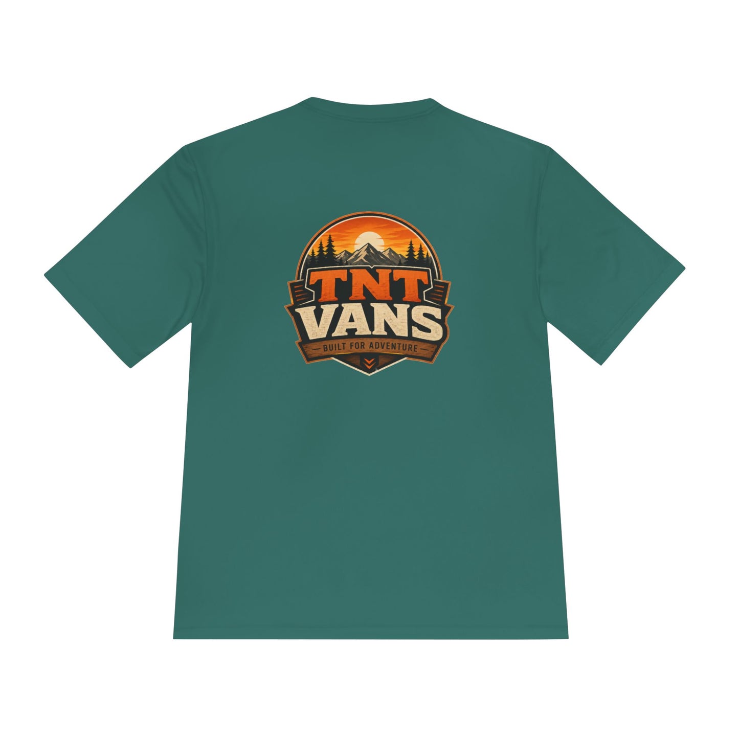TNTvans Merchandise Built for Adventure Unisex Moisture Wicking Tee