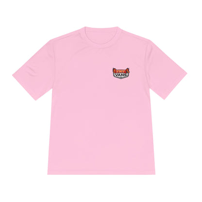 TNTvans Merchandise Built for Adventure Unisex Moisture Wicking Tee
