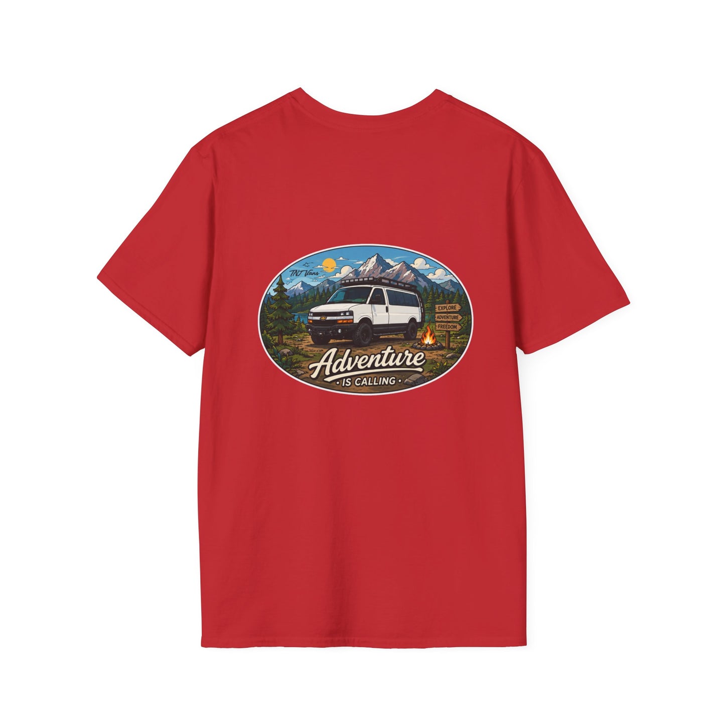 Chevy Express Merchandise Adventure is Calling Unisex Softstyle T-Shirt