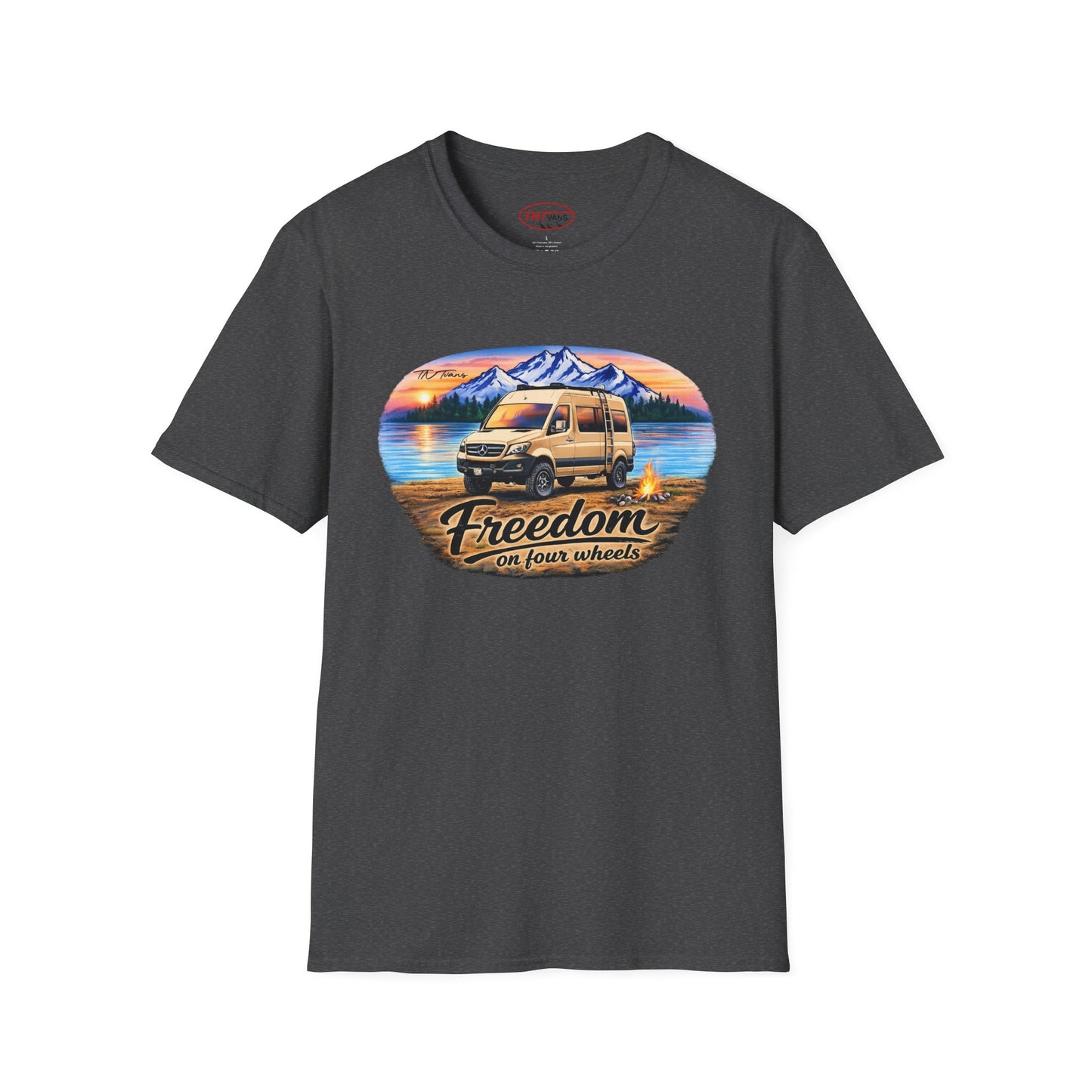 Mercedes Sprinter Van T-Shirt Freedom on Four Wheels