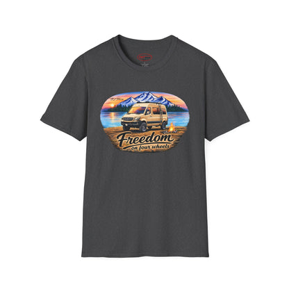 Mercedes Sprinter Van T-Shirt Freedom on Four Wheels