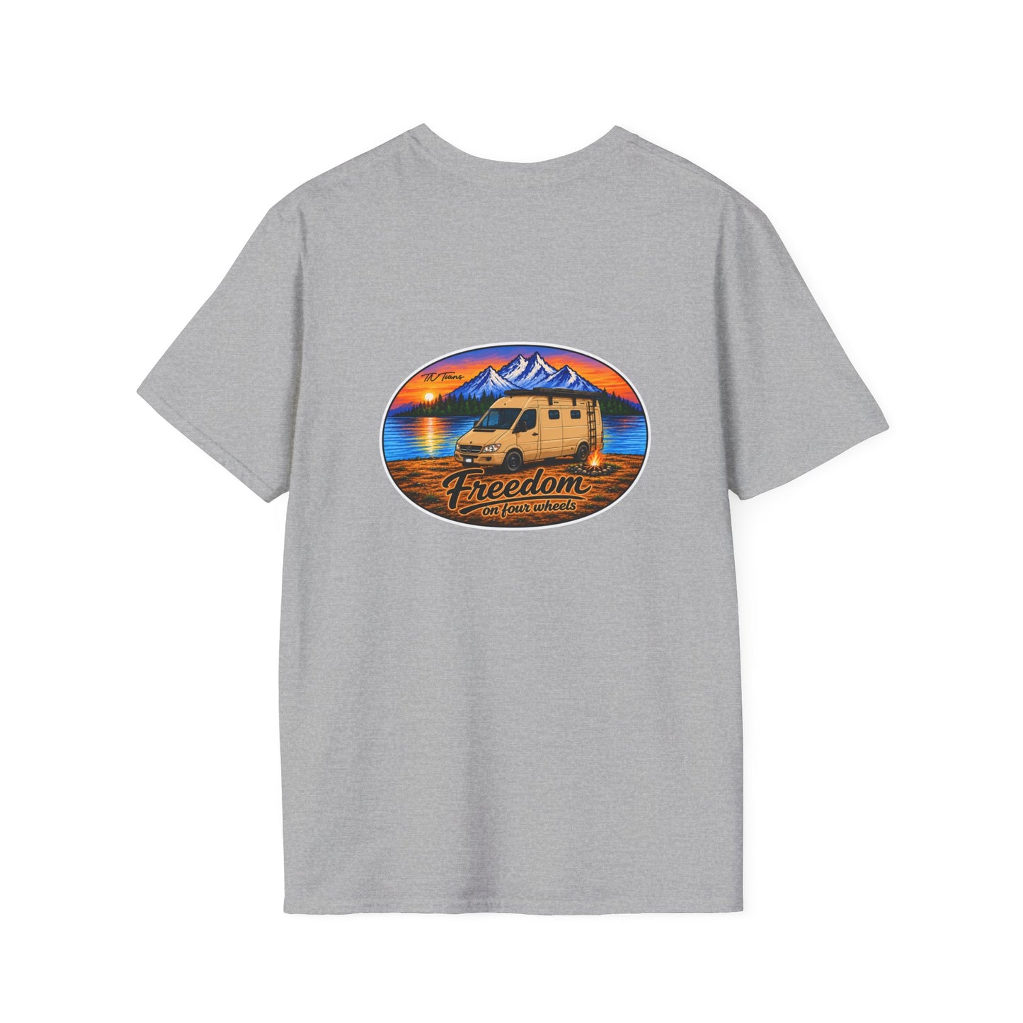Sprinter T1N Merchandise Freedom on Four Wheels Unisex Softstyle T-Shirt