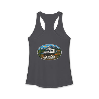 Ram ProMaster Merchandise Adventure is Calling Women's Ideal Racerback Tank
