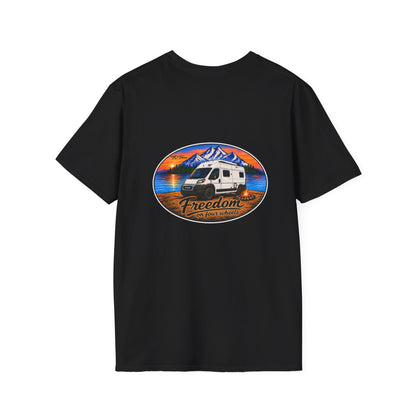 Ram ProMaster Merchandise Freedom on Four Wheels Unisex Softstyle T-Shirt