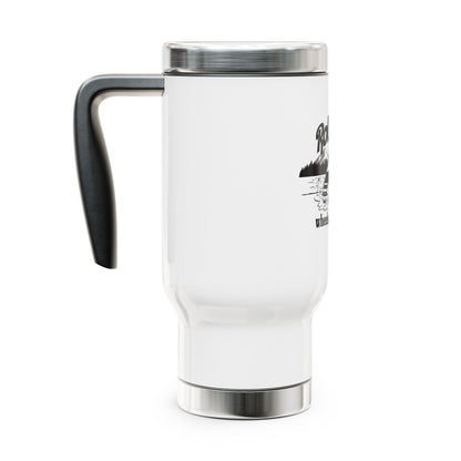 Ram ProMaster Merchandise Stainless Steel Travel Mug with Handle, 14oz