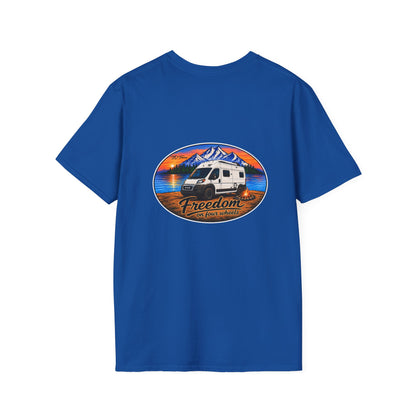 Ram ProMaster Merchandise Freedom on Four Wheels Unisex Softstyle T-Shirt