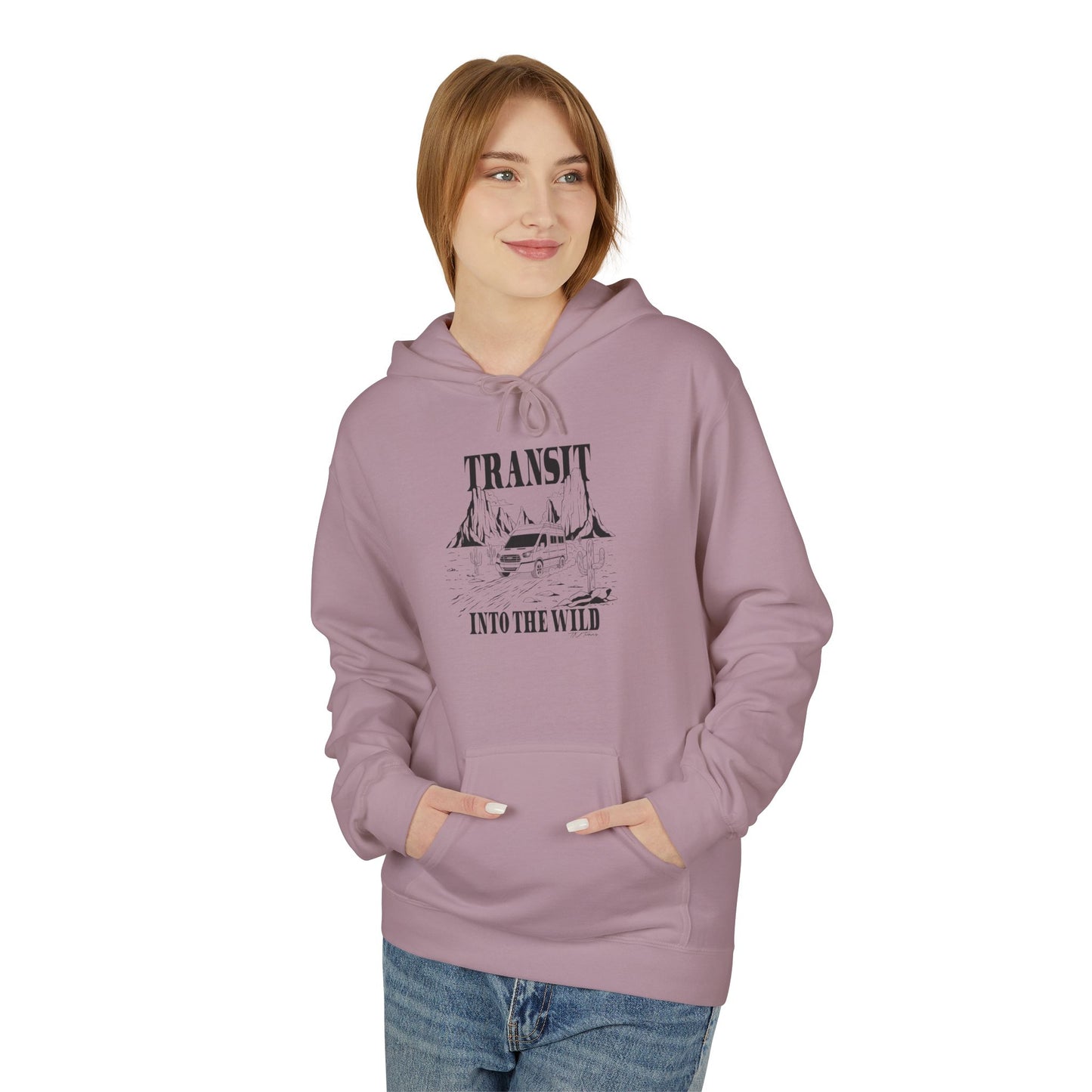 Ford Transit Merchandise Unisex Midweight Softstyle Fleece Hoodie