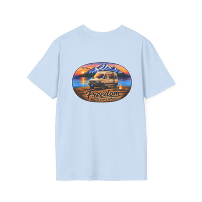 Mercedes Sprinter Freedom on Four Wheels Unisex Softstyle T-Shirt