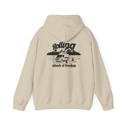 Ram ProMaster Wheels of Freedom Unisex Heavy Blend™ Hooded Sweatshirt