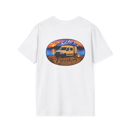 Nissan NV Freedom on Four Wheels Unisex Softstyle T-Shirt