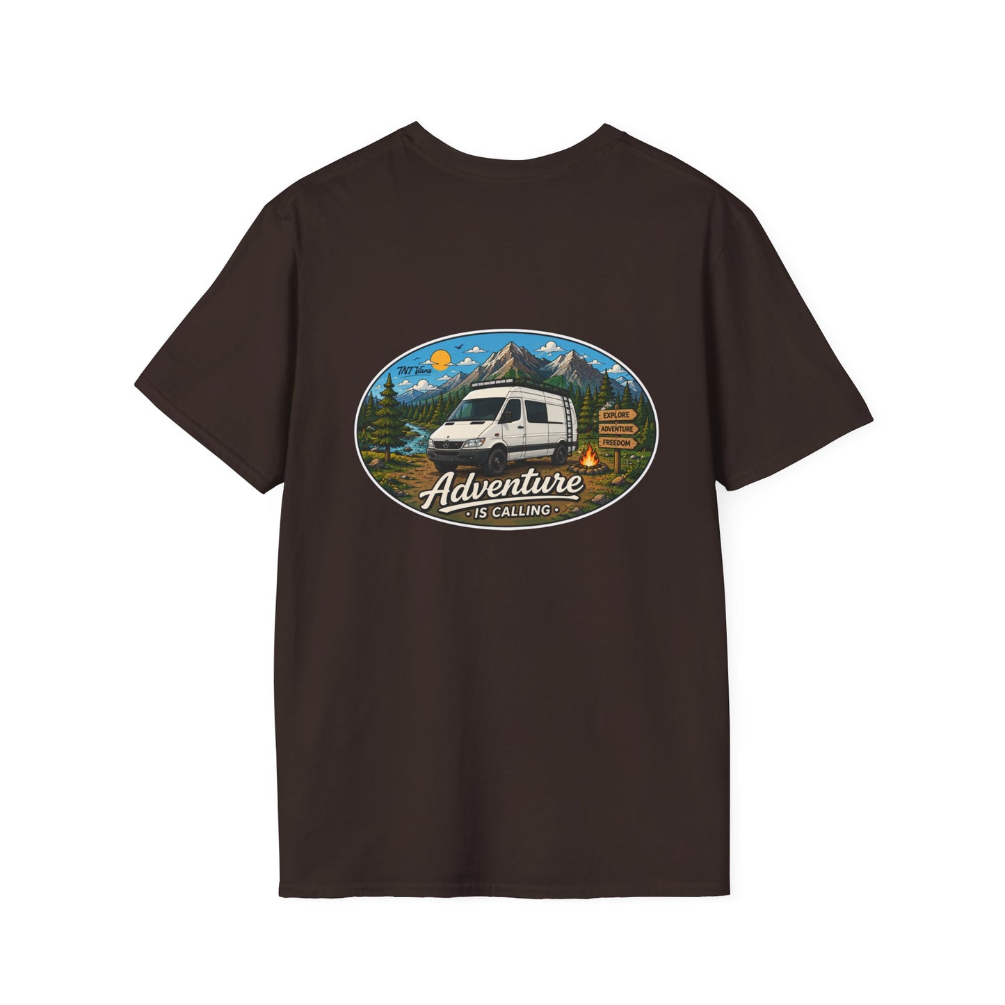 Sprinter T1N Merchandise Adventure is Calling Unisex Softstyle T-Shirt
