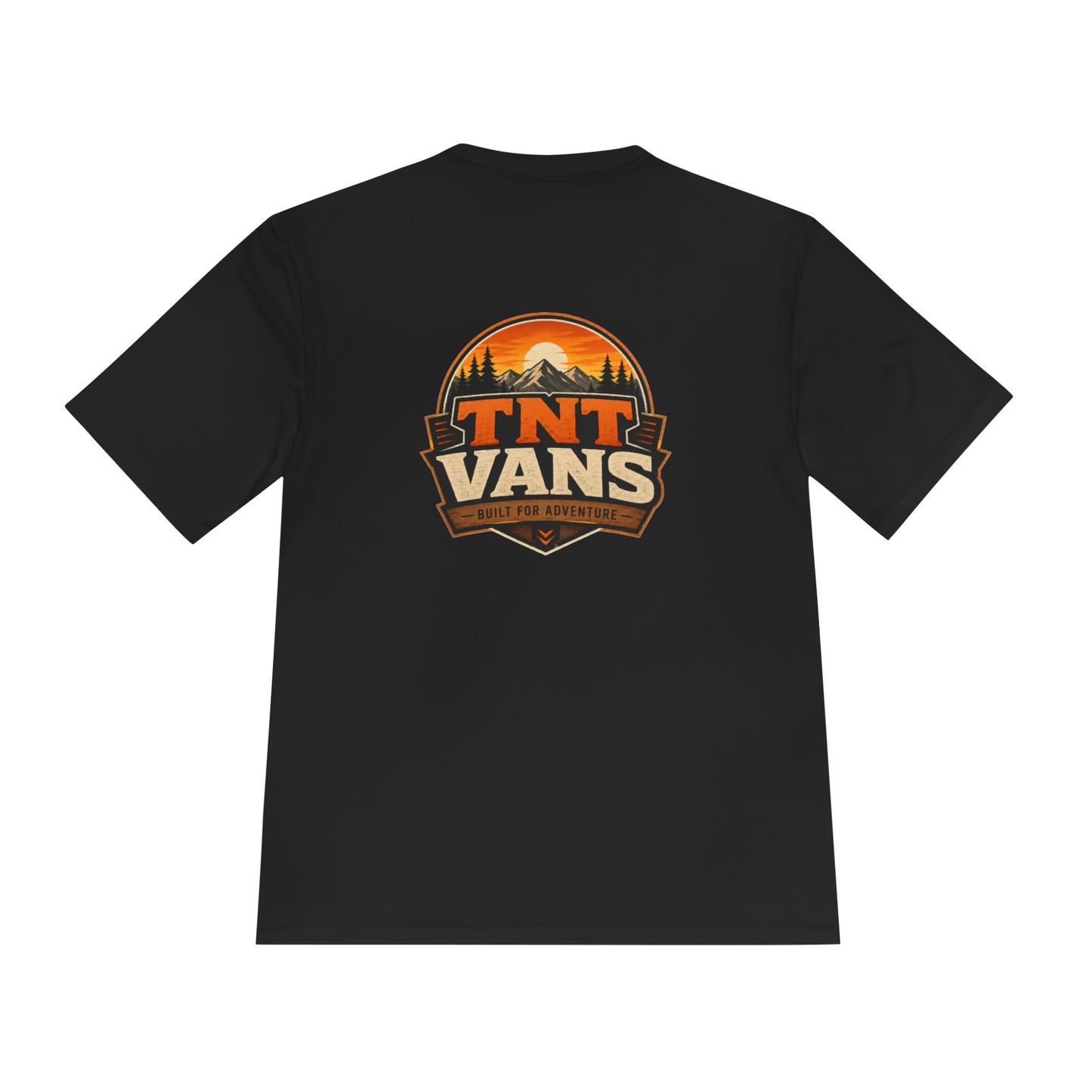 TNTvans Merchandise Built for Adventure Unisex Moisture Wicking Tee