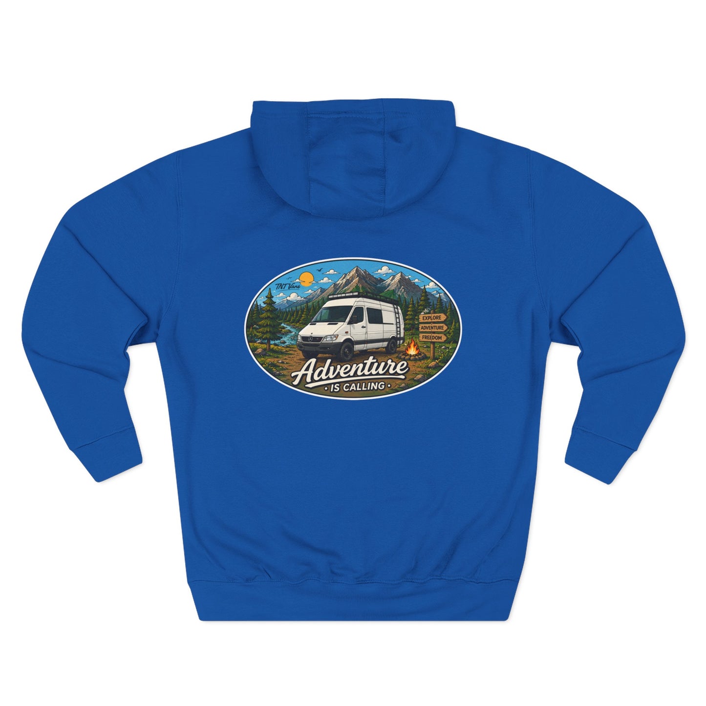 Sprinter T1N Merchandise Adventure is Calling Three-Panel Fleece Hoodie