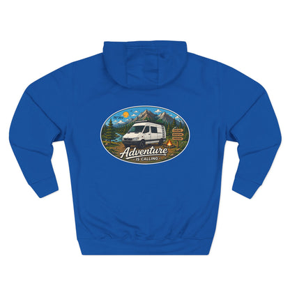 Sprinter T1N Merchandise Adventure is Calling Three-Panel Fleece Hoodie
