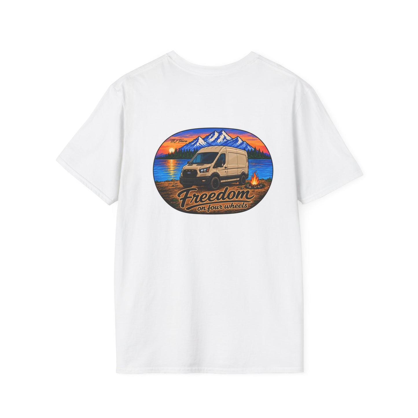 Ford Transit T-Shirt Freedom on Four Wheels