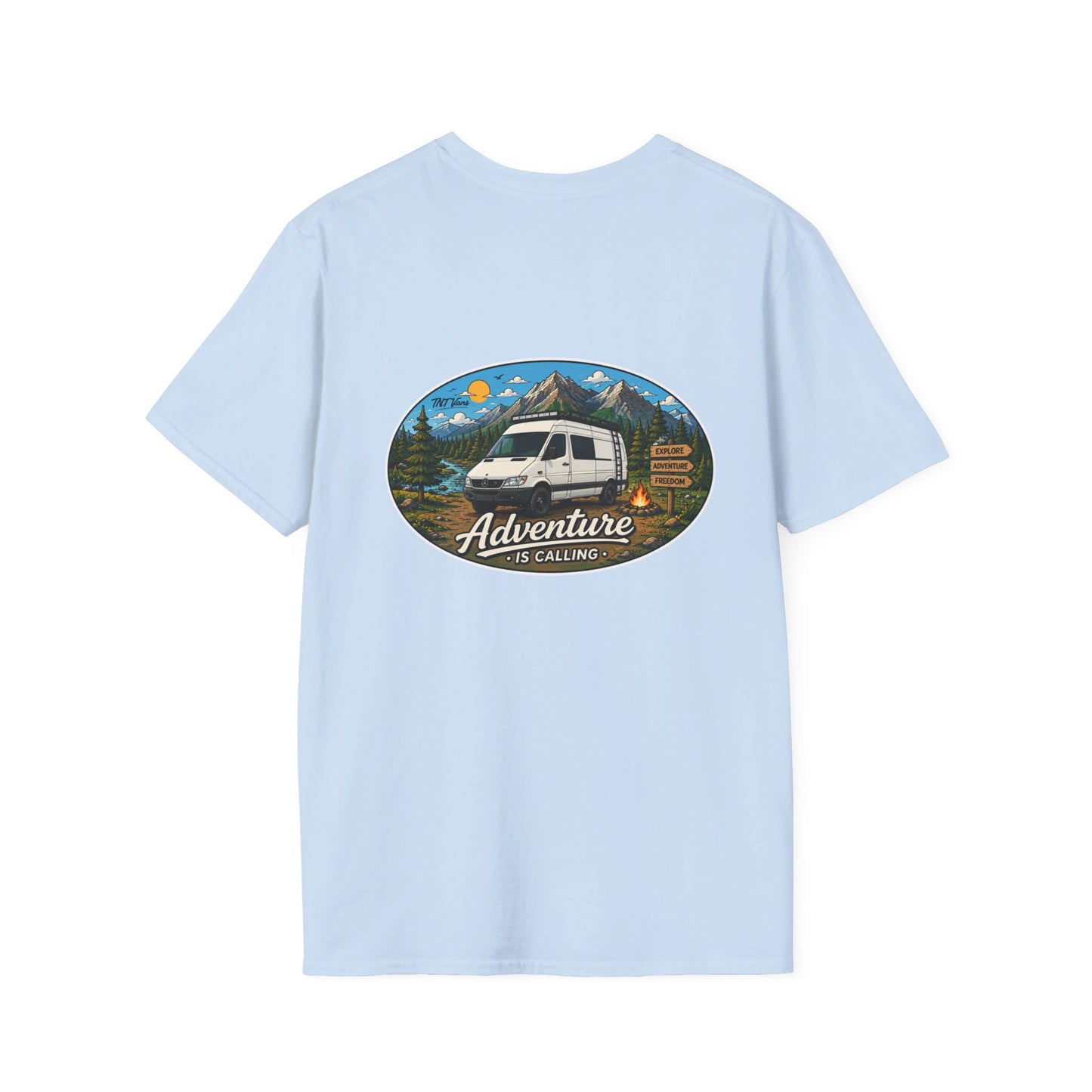 Sprinter T1N Merchandise Adventure is Calling Unisex Softstyle T-Shirt