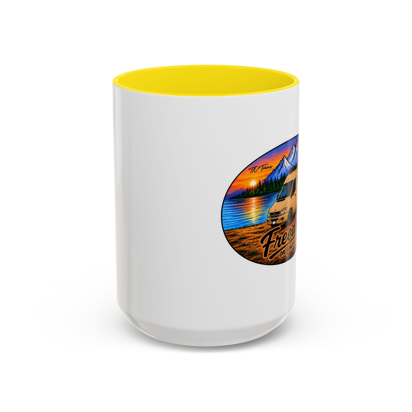Sprinter T1N Freedom on Four Wheels Accent Coffee Mug (11, 15oz)