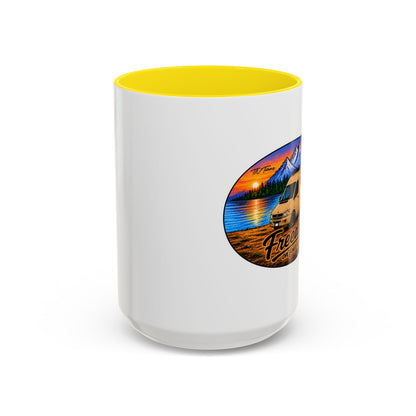 Sprinter T1N Freedom on Four Wheels Accent Coffee Mug (11, 15oz)
